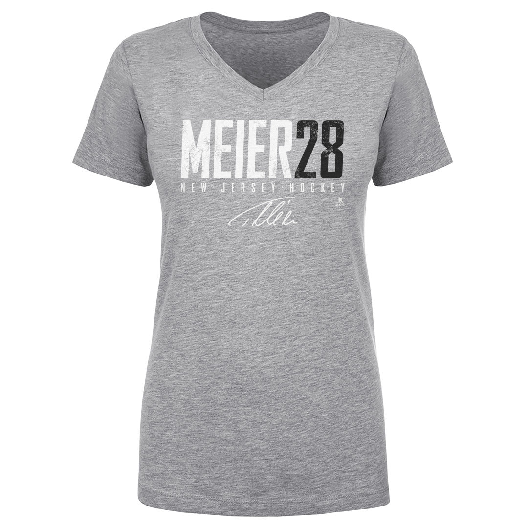 Timo Meier Women&#39;s V-Neck T-Shirt | 500 LEVEL