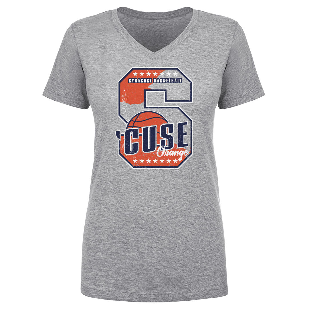 Syracuse Orange Women&#39;s V-Neck T-Shirt | 500 LEVEL