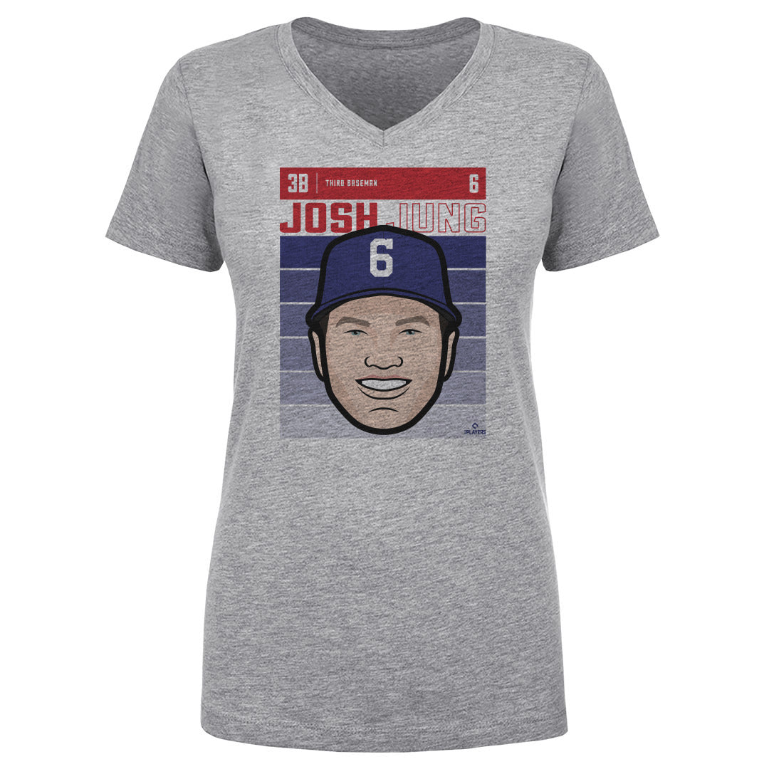 Josh Jung Women&#39;s V-Neck T-Shirt | 500 LEVEL