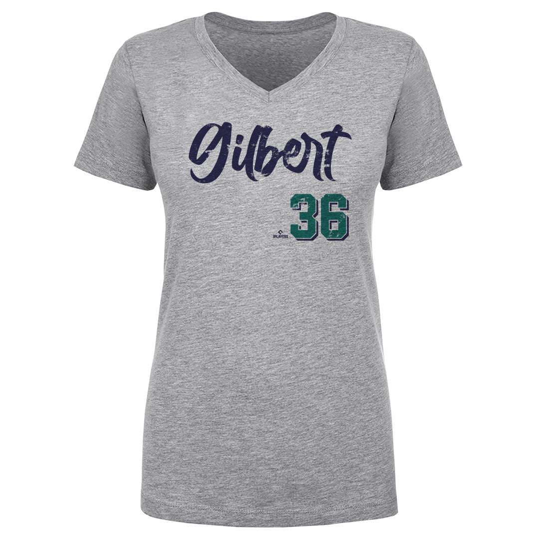 Logan Gilbert Women&#39;s V-Neck T-Shirt | 500 LEVEL