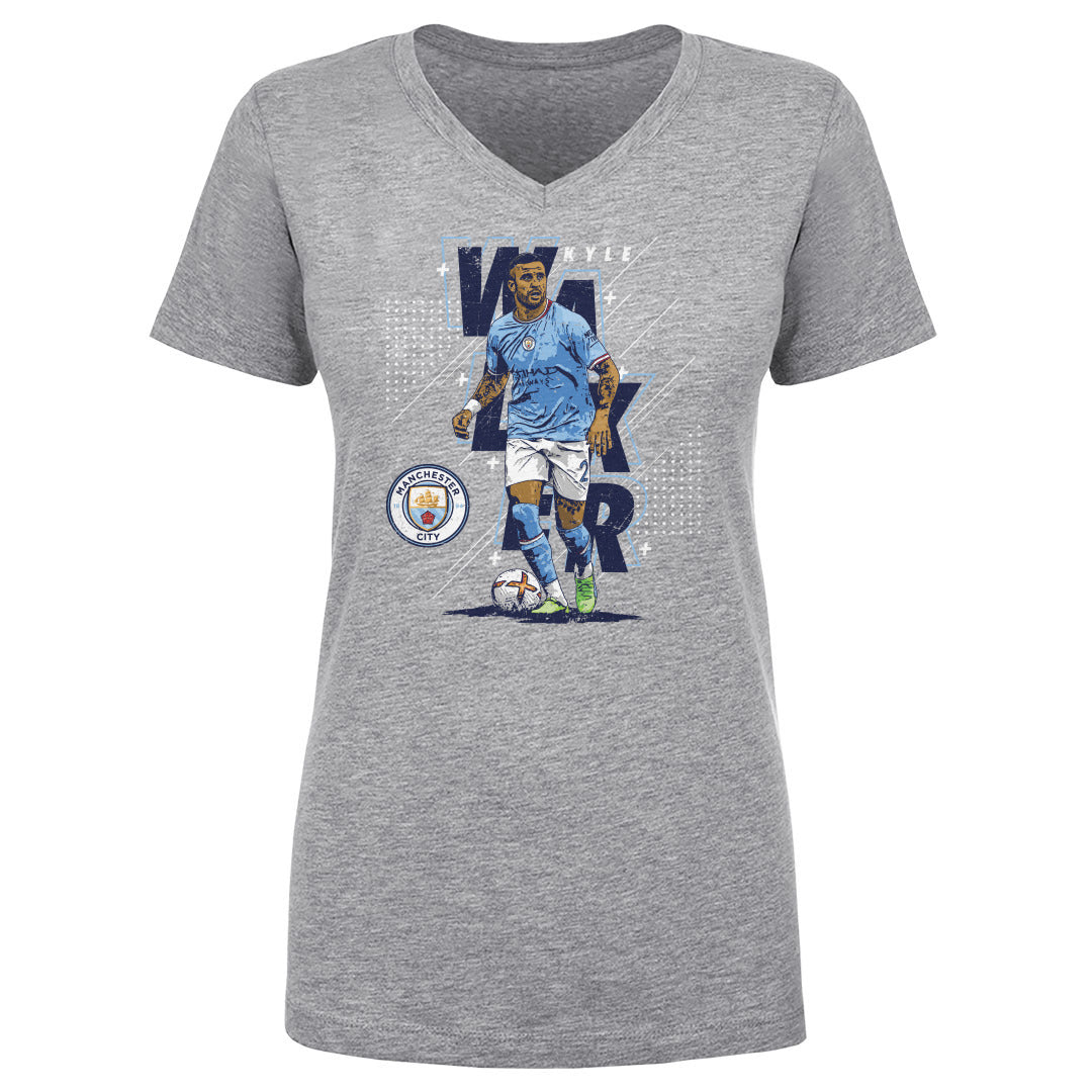 Kyle Walker Women&#39;s V-Neck T-Shirt | 500 LEVEL