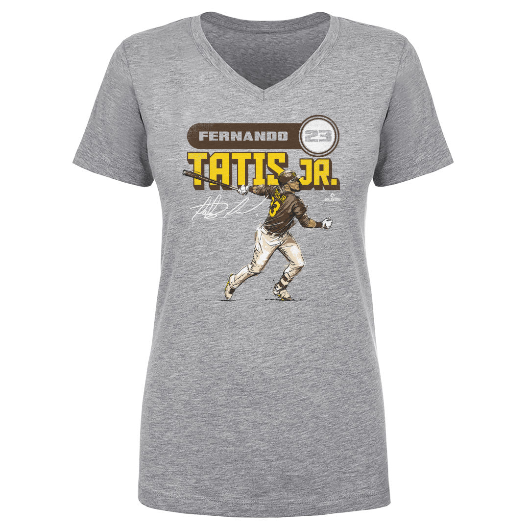 Fernando Tatis Jr. Women&#39;s V-Neck T-Shirt | 500 LEVEL