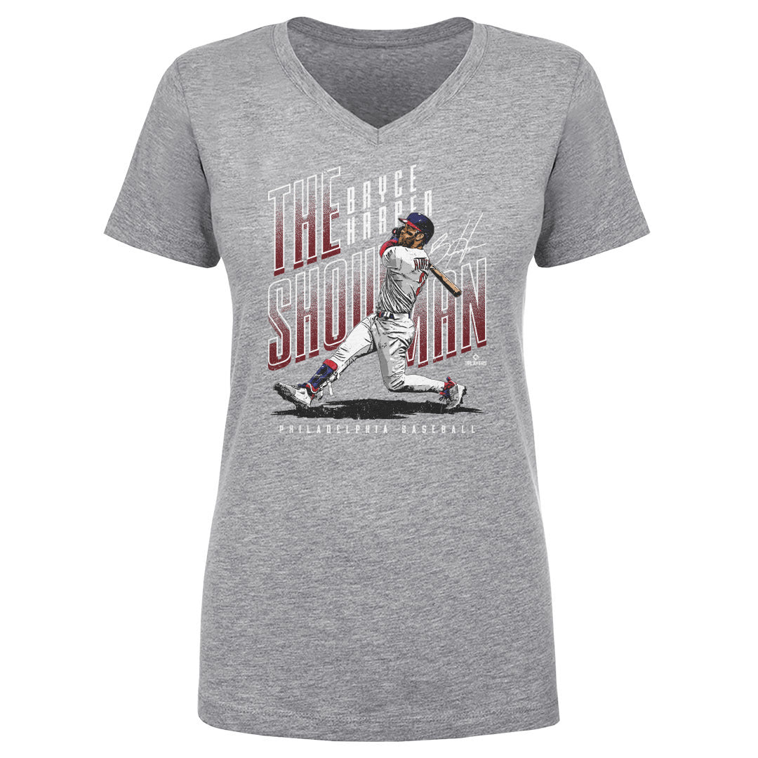 Bryce Harper Women&#39;s V-Neck T-Shirt | 500 LEVEL