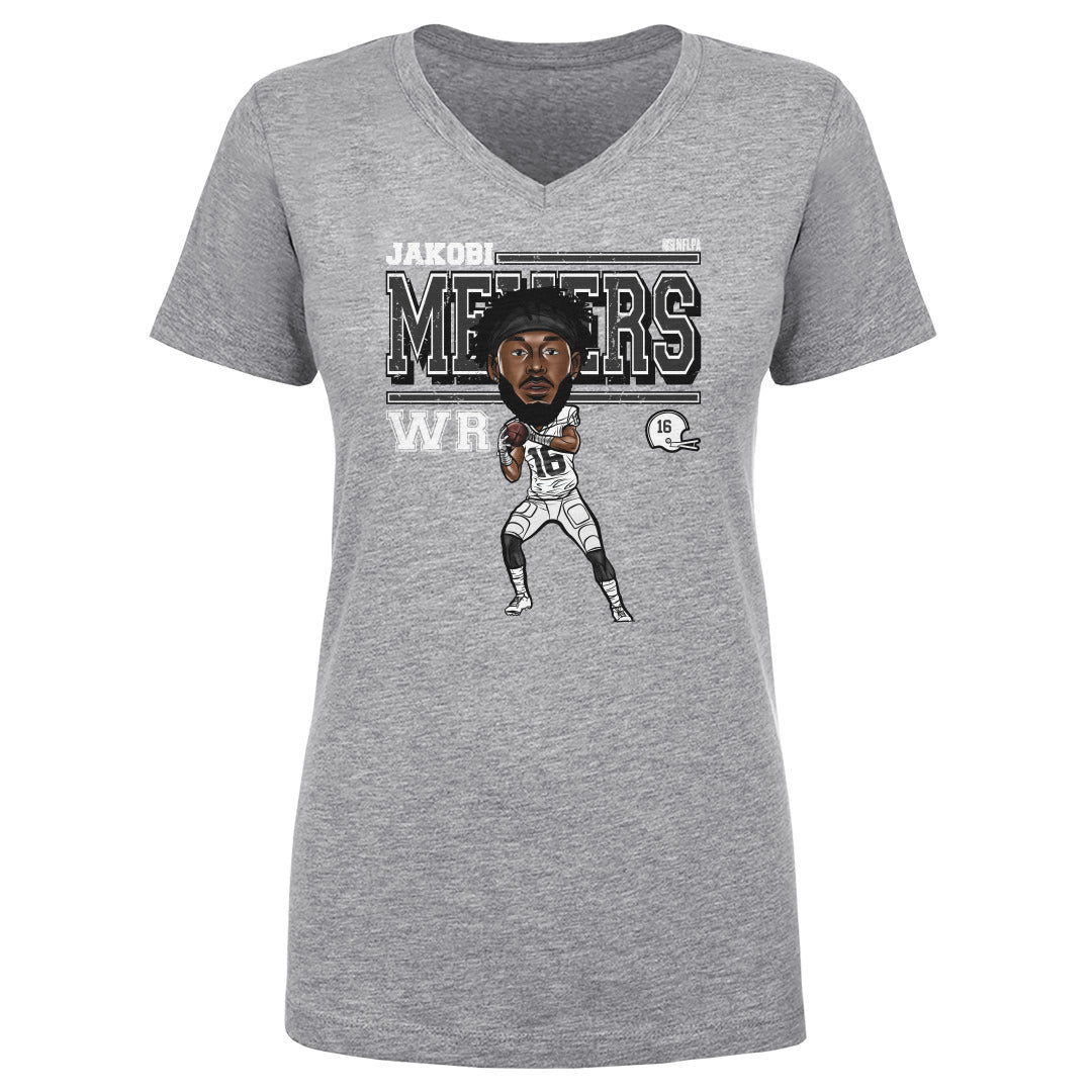 Jakobi Meyers Women&#39;s V-Neck T-Shirt | 500 LEVEL