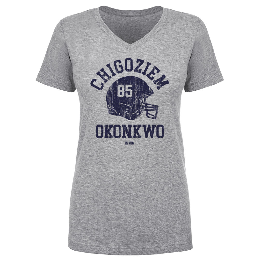 Chigoziem Okonkwo Women&#39;s V-Neck T-Shirt | 500 LEVEL