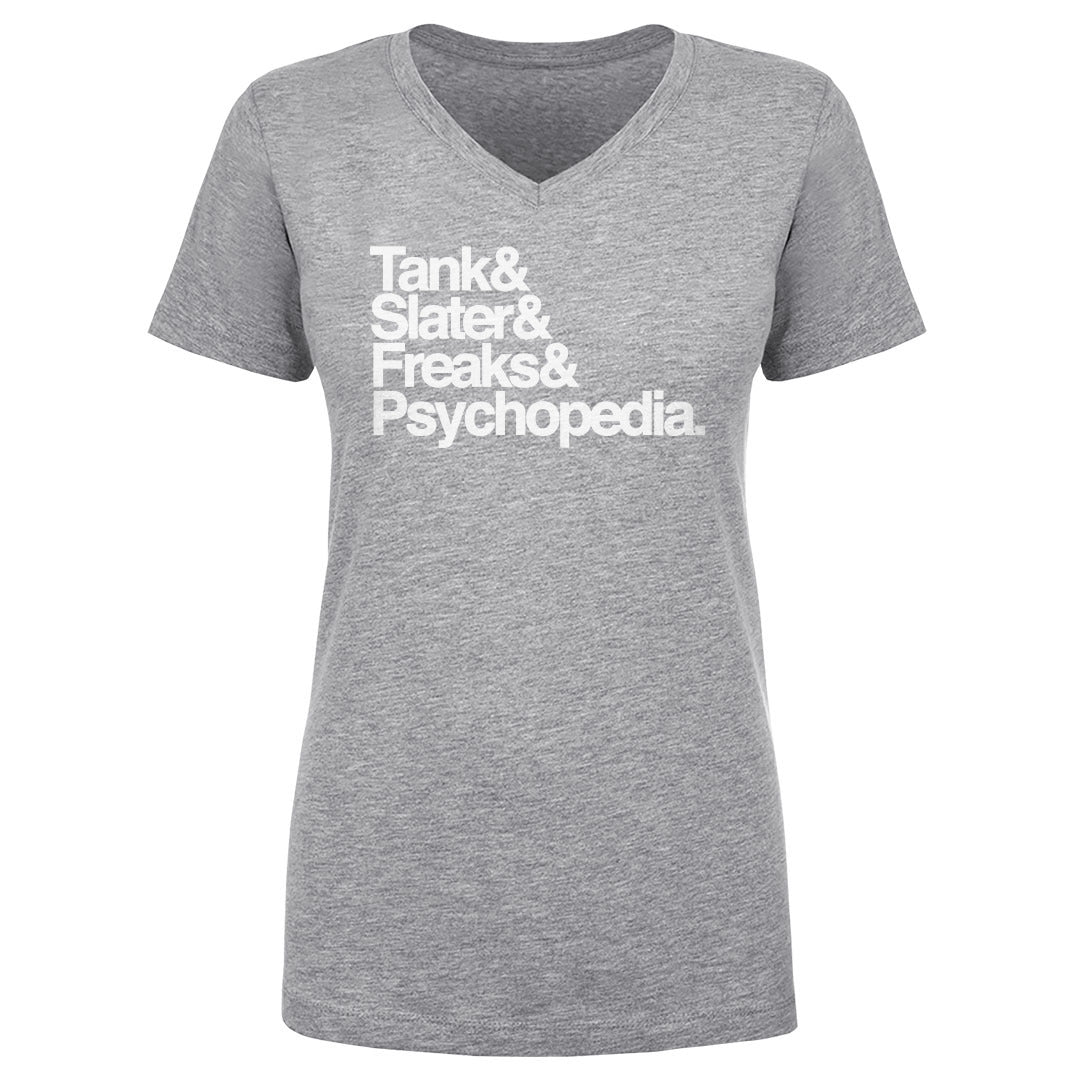 Psychopedia Women&#39;s V-Neck T-Shirt | 500 LEVEL