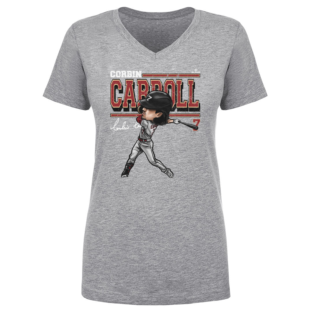 Corbin Carroll Women&#39;s V-Neck T-Shirt | 500 LEVEL