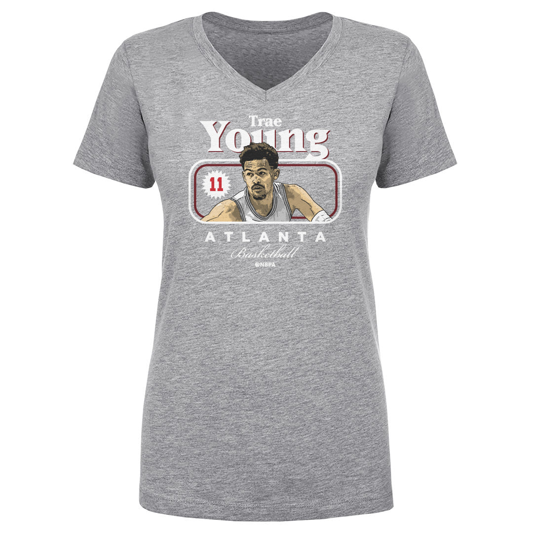 Trae Young Women&#39;s V-Neck T-Shirt | 500 LEVEL