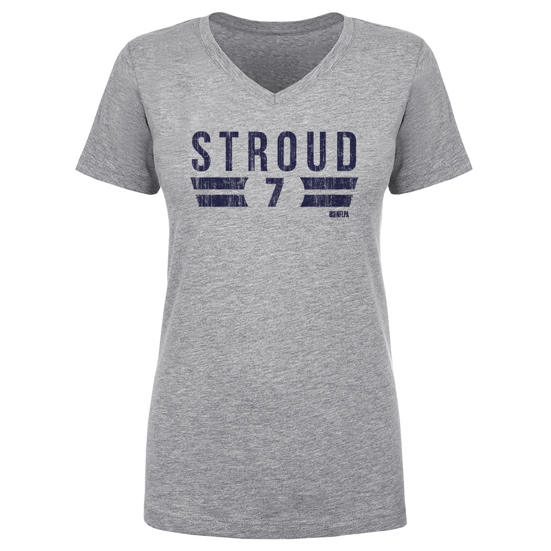 C.J. Stroud Women&#39;s V-Neck T-Shirt | 500 LEVEL