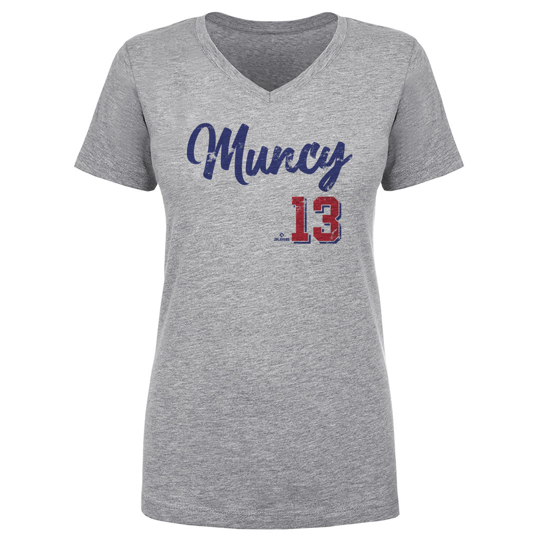 Max Muncy Women&#39;s V-Neck T-Shirt | 500 LEVEL