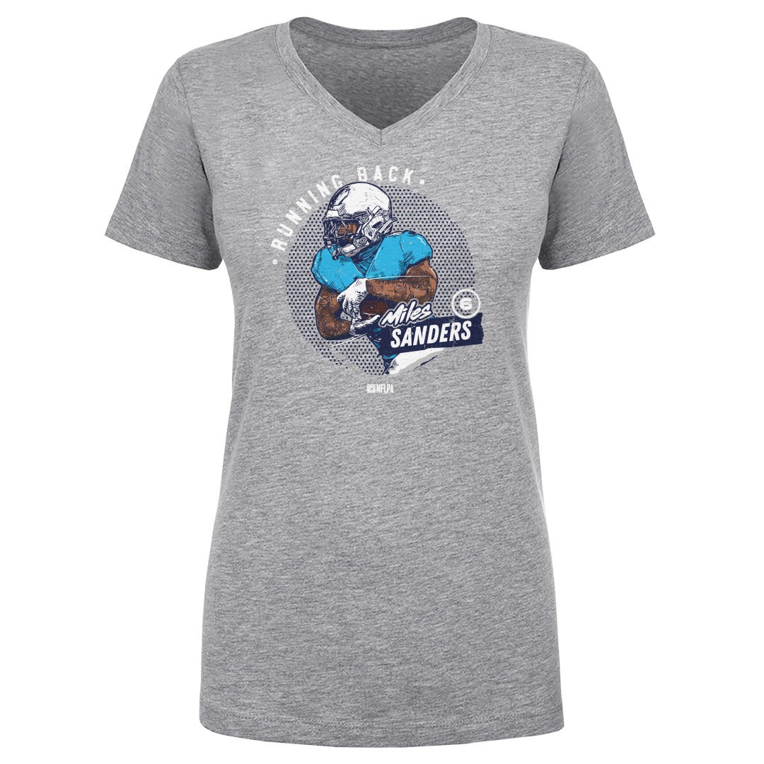 Miles Sanders Women&#39;s V-Neck T-Shirt | 500 LEVEL