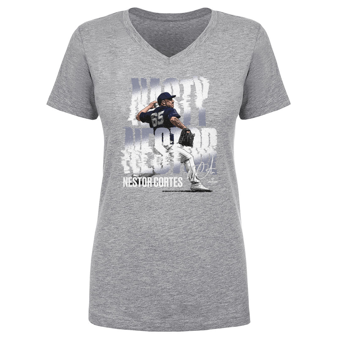 Nestor Cortes Women&#39;s V-Neck T-Shirt | 500 LEVEL