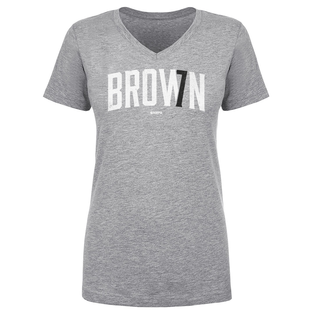 Jaylen Brown Women&#39;s V-Neck T-Shirt | 500 LEVEL