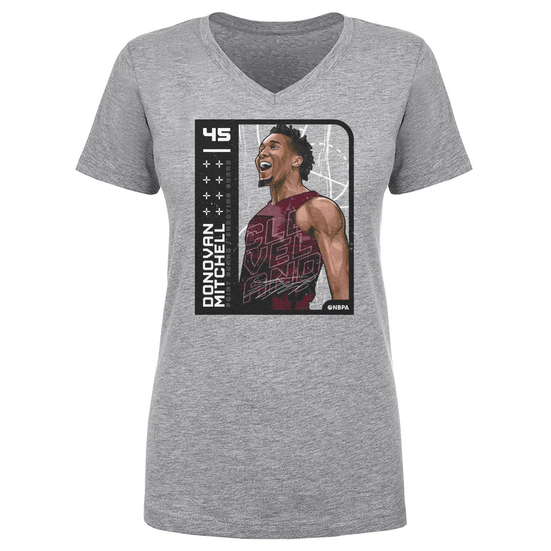 Donovan Mitchell Women&#39;s V-Neck T-Shirt | 500 LEVEL