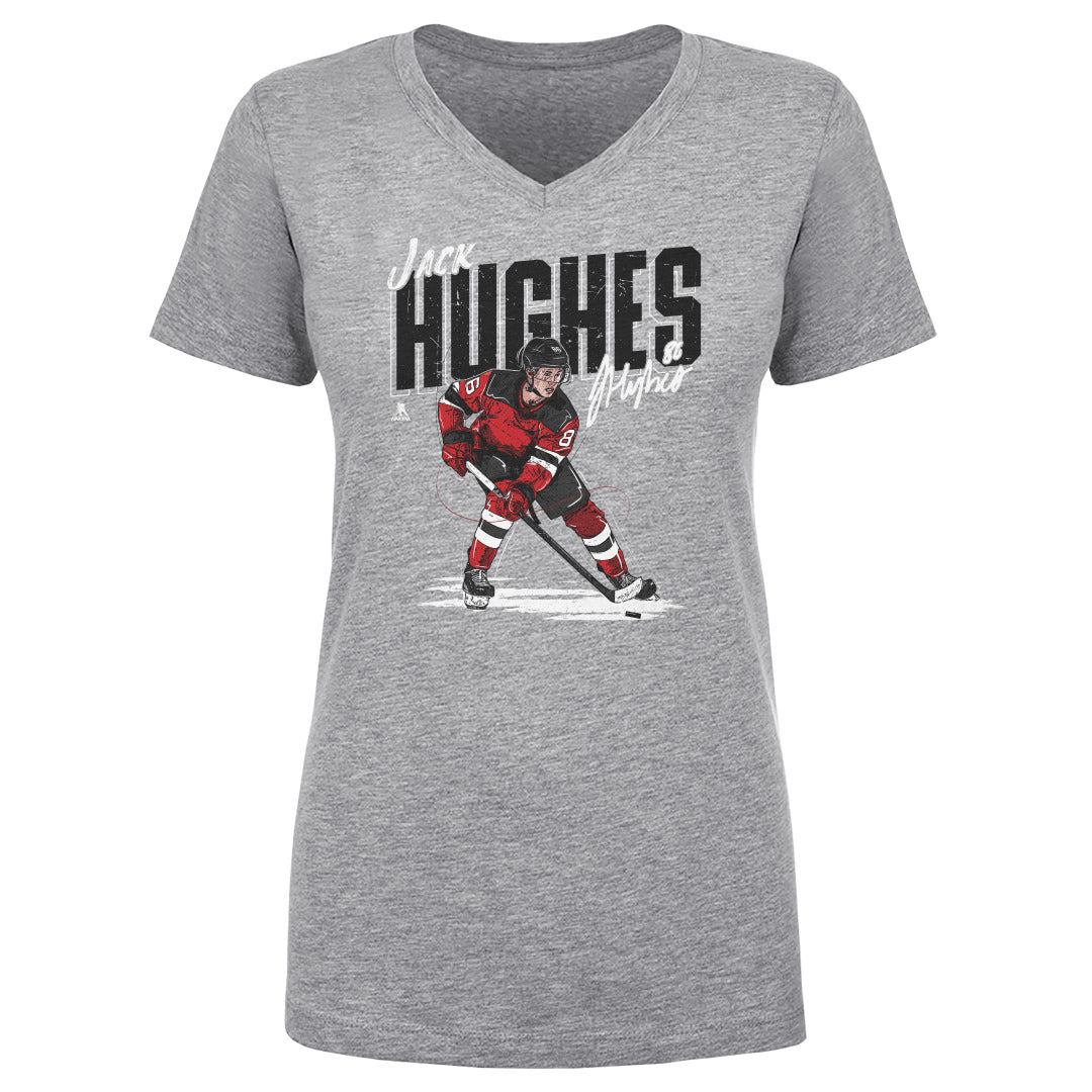 Jack Hughes Women&#39;s V-Neck T-Shirt | 500 LEVEL