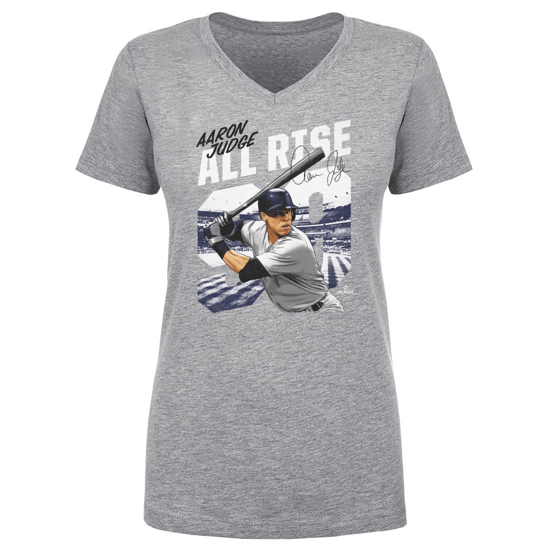 Aaron Judge Women&#39;s V-Neck T-Shirt | 500 LEVEL