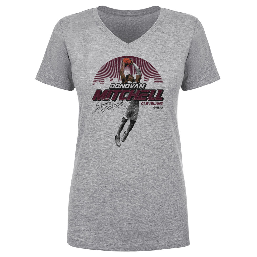 Donovan Mitchell Women&#39;s V-Neck T-Shirt | 500 LEVEL