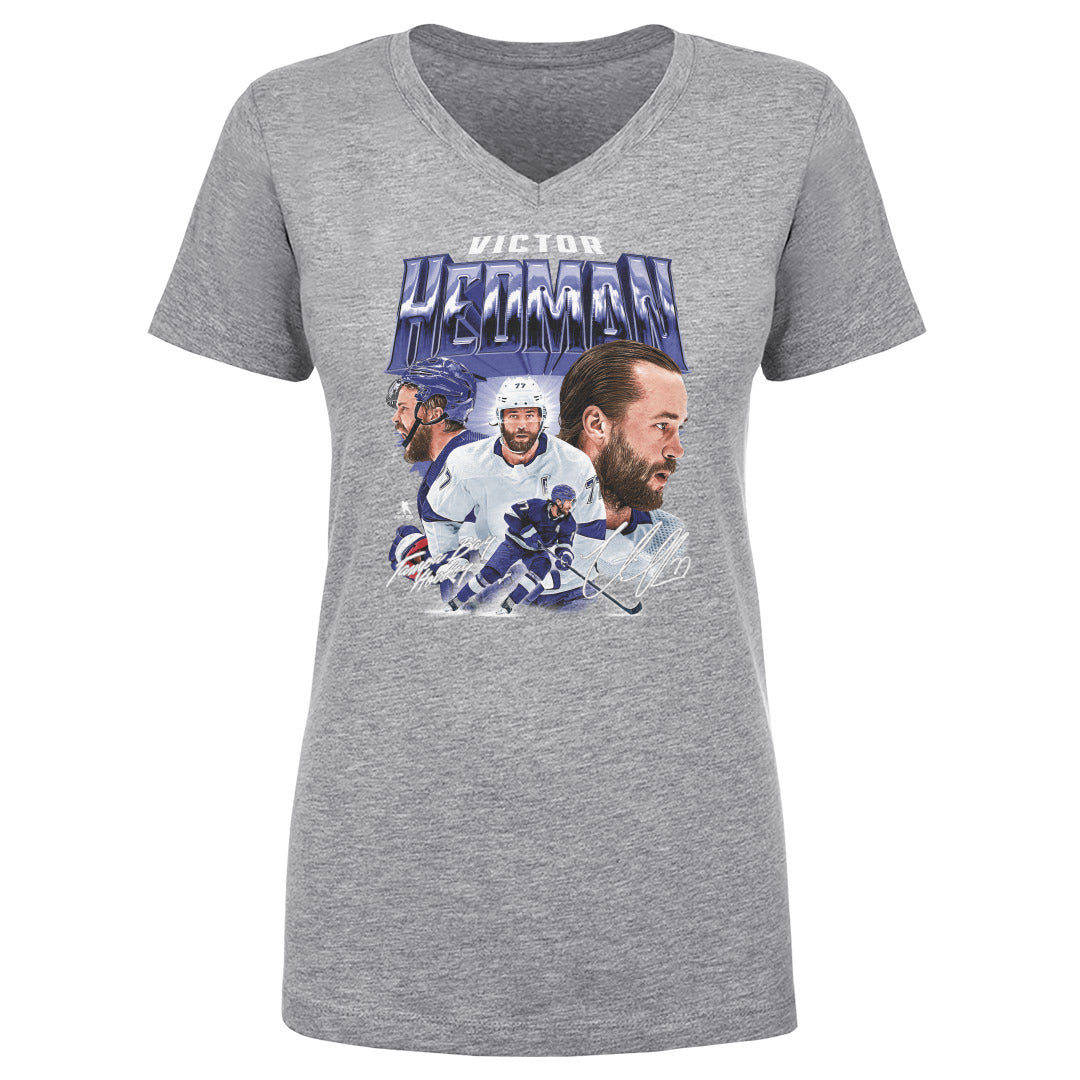 Victor Hedman Women&#39;s V-Neck T-Shirt | 500 LEVEL