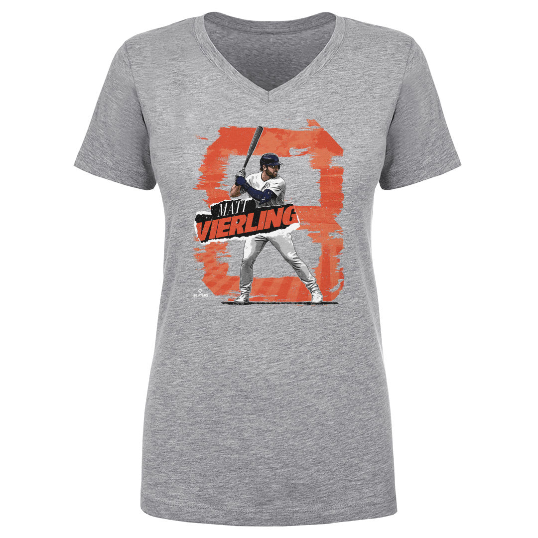 Matt Vierling Women&#39;s V-Neck T-Shirt | 500 LEVEL