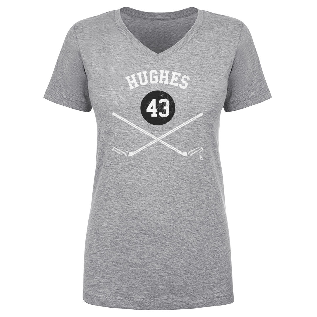 Luke Hughes Women&#39;s V-Neck T-Shirt | 500 LEVEL