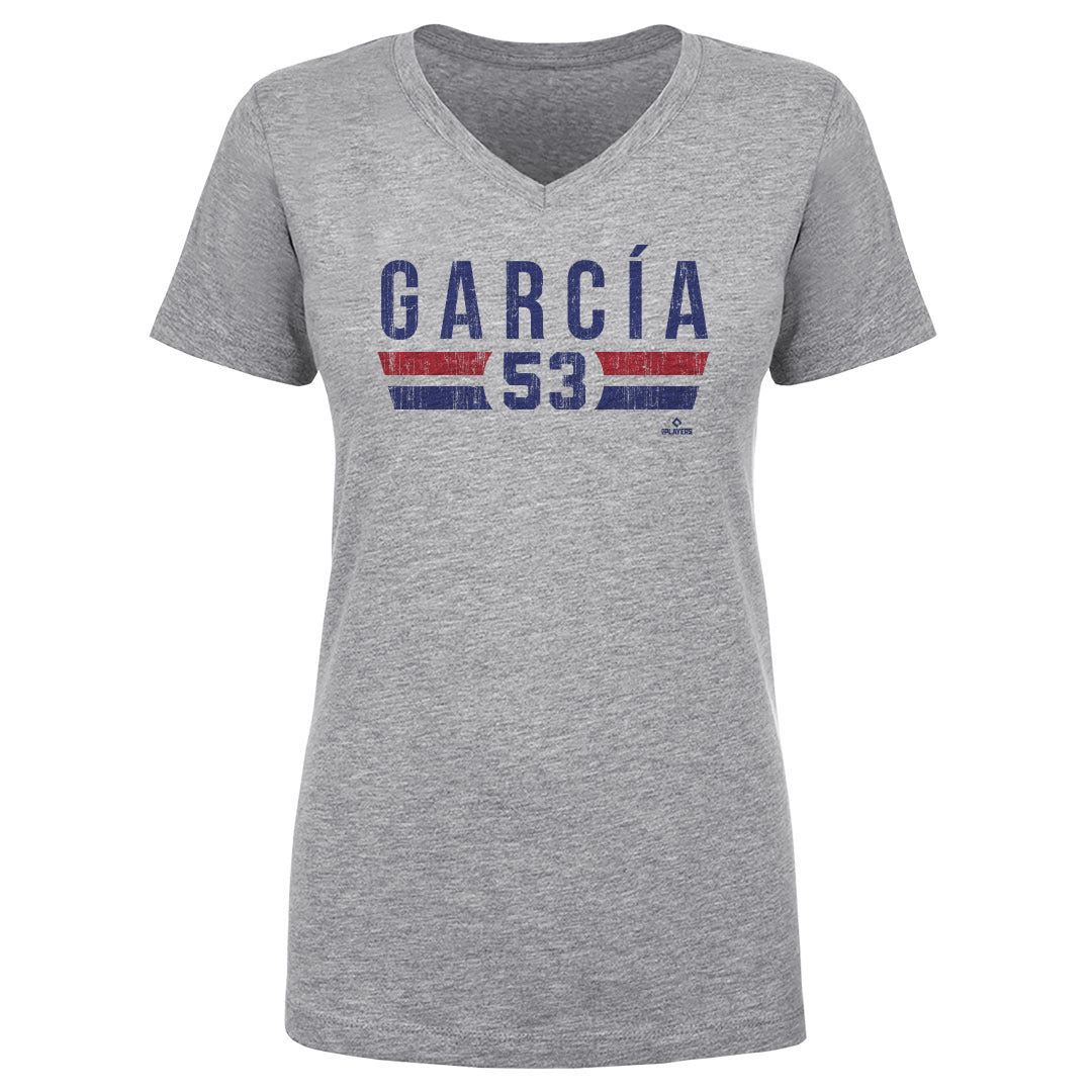 Adolis Garcia Women&#39;s V-Neck T-Shirt | 500 LEVEL