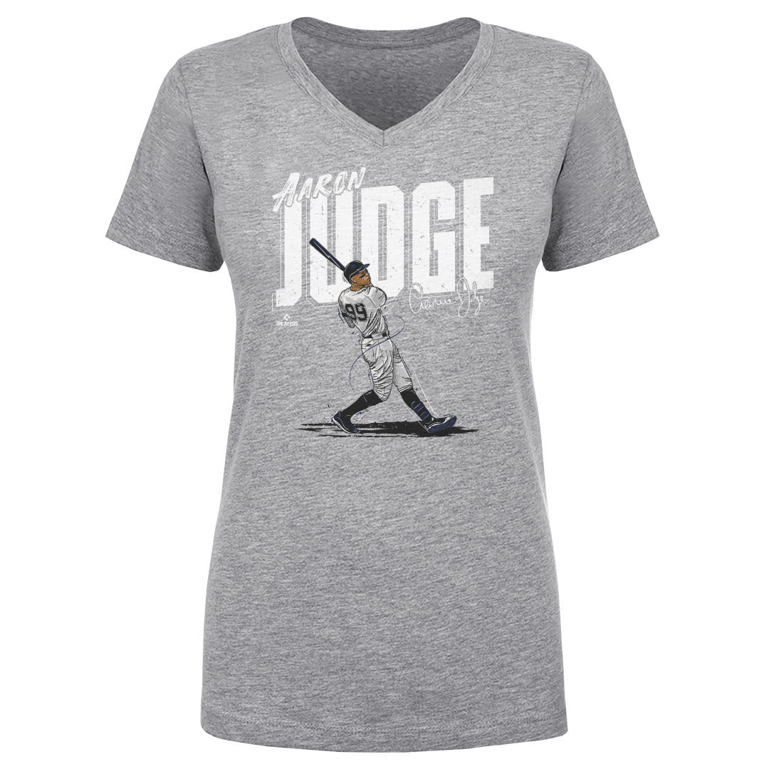 Aaron Judge Women&#39;s V-Neck T-Shirt | 500 LEVEL