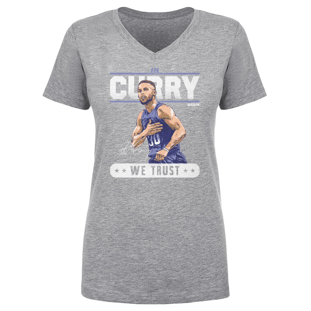 Steph Curry Women&#39;s V-Neck T-Shirt | 500 LEVEL