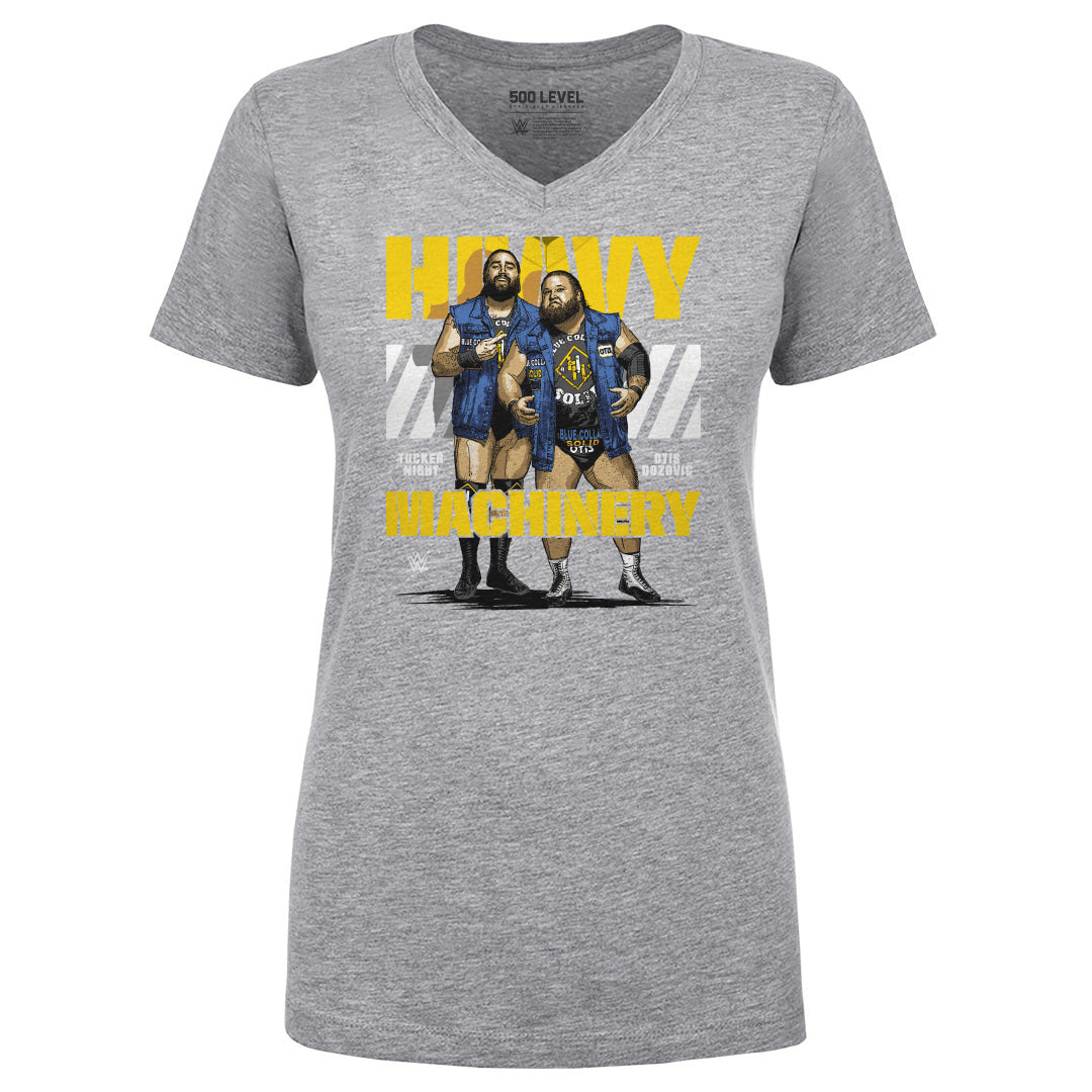 Heavy Machinery Women&#39;s V-Neck T-Shirt | 500 LEVEL