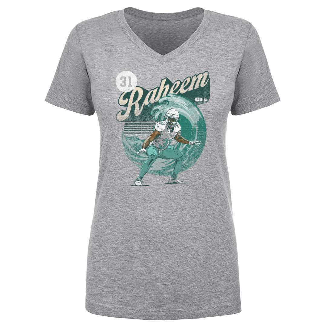 Raheem Mostert Women&#39;s V-Neck T-Shirt | 500 LEVEL