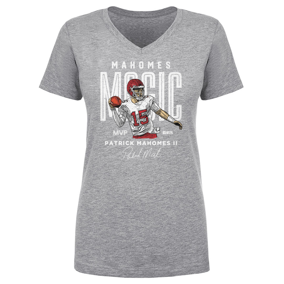 Patrick Mahomes Women&#39;s V-Neck T-Shirt | 500 LEVEL