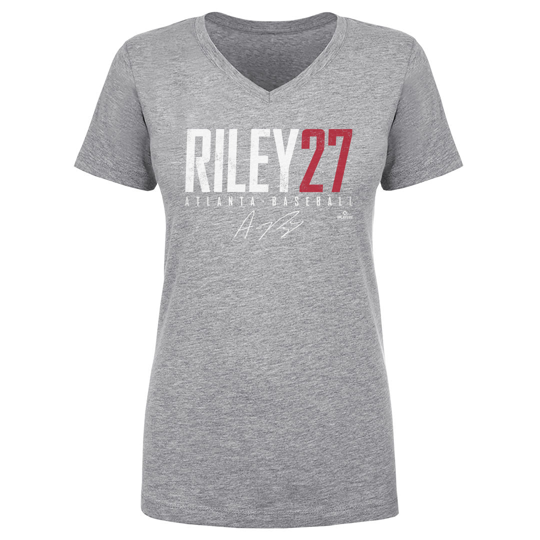 Austin Riley Women&#39;s V-Neck T-Shirt | 500 LEVEL