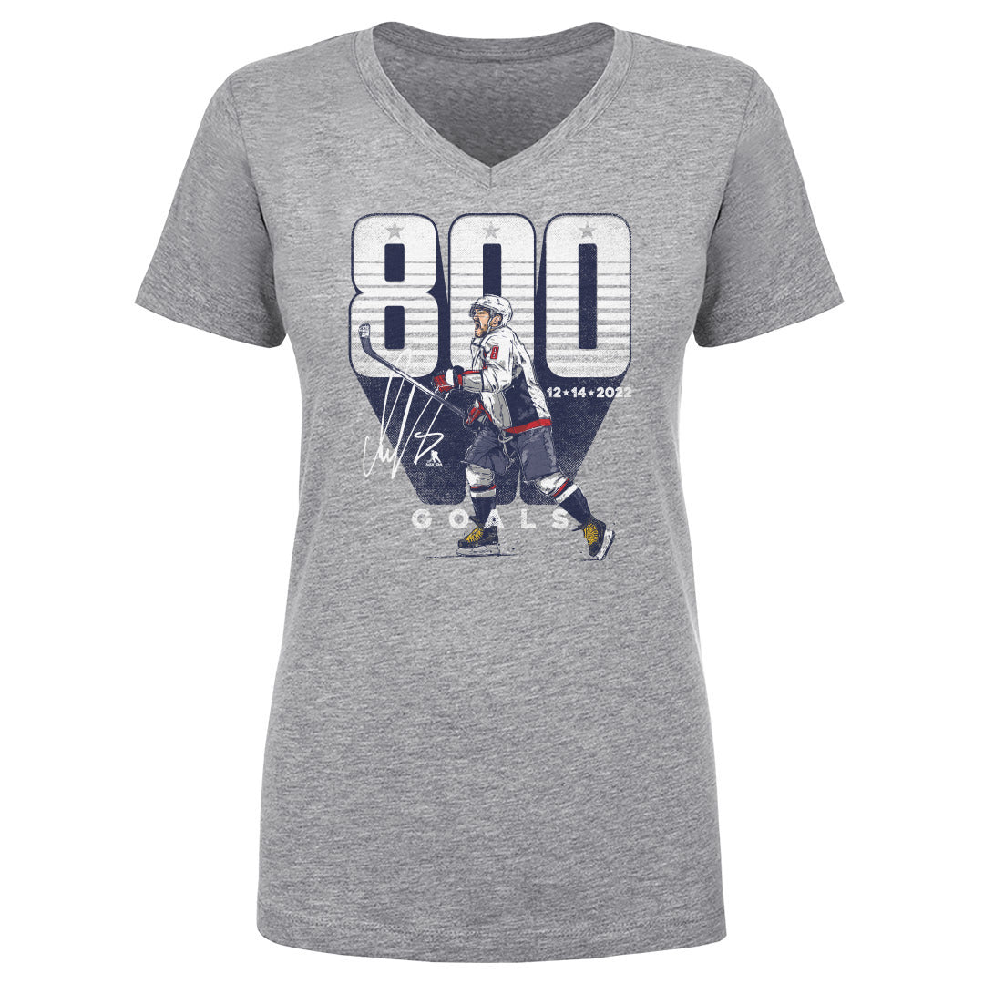 Alex Ovechkin Women&#39;s V-Neck T-Shirt | 500 LEVEL