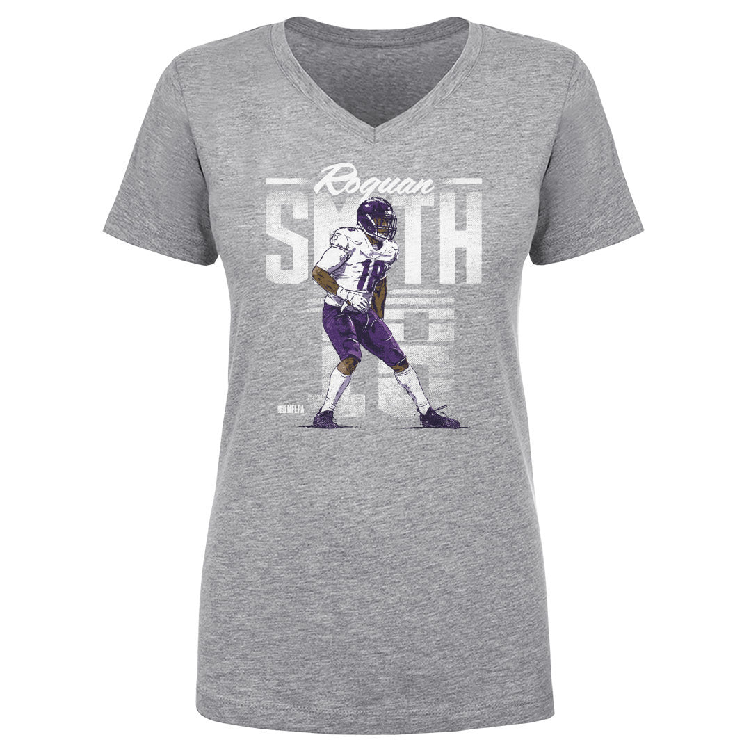 Roquan Smith Women&#39;s V-Neck T-Shirt | 500 LEVEL