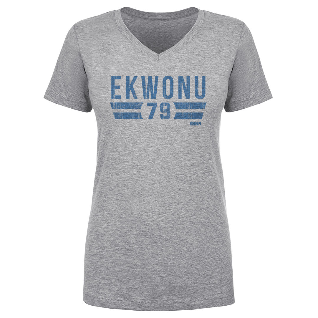 Ickey Ekwonu Women&#39;s V-Neck T-Shirt | 500 LEVEL