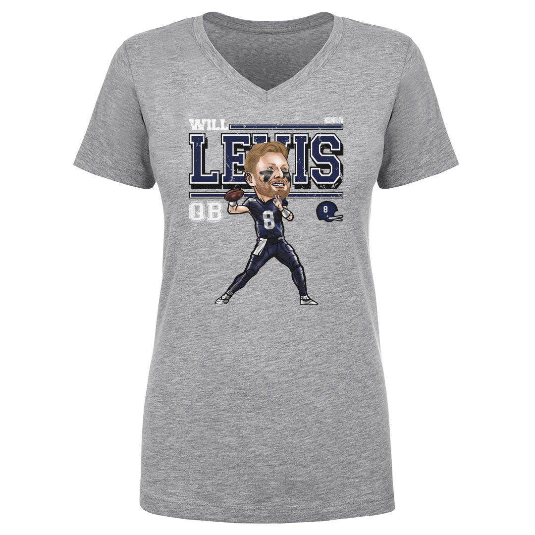 Will Levis Women&#39;s V-Neck T-Shirt | 500 LEVEL