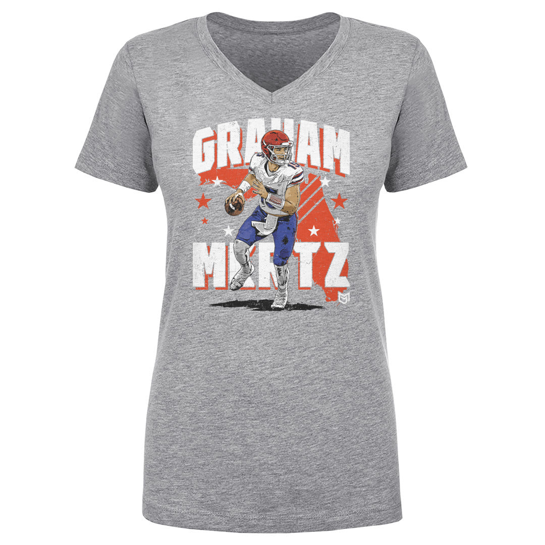 Graham Mertz Women&#39;s V-Neck T-Shirt | 500 LEVEL