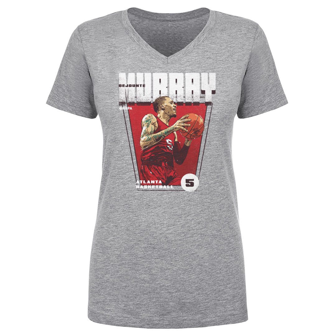 Dejounte Murray Women&#39;s V-Neck T-Shirt | 500 LEVEL