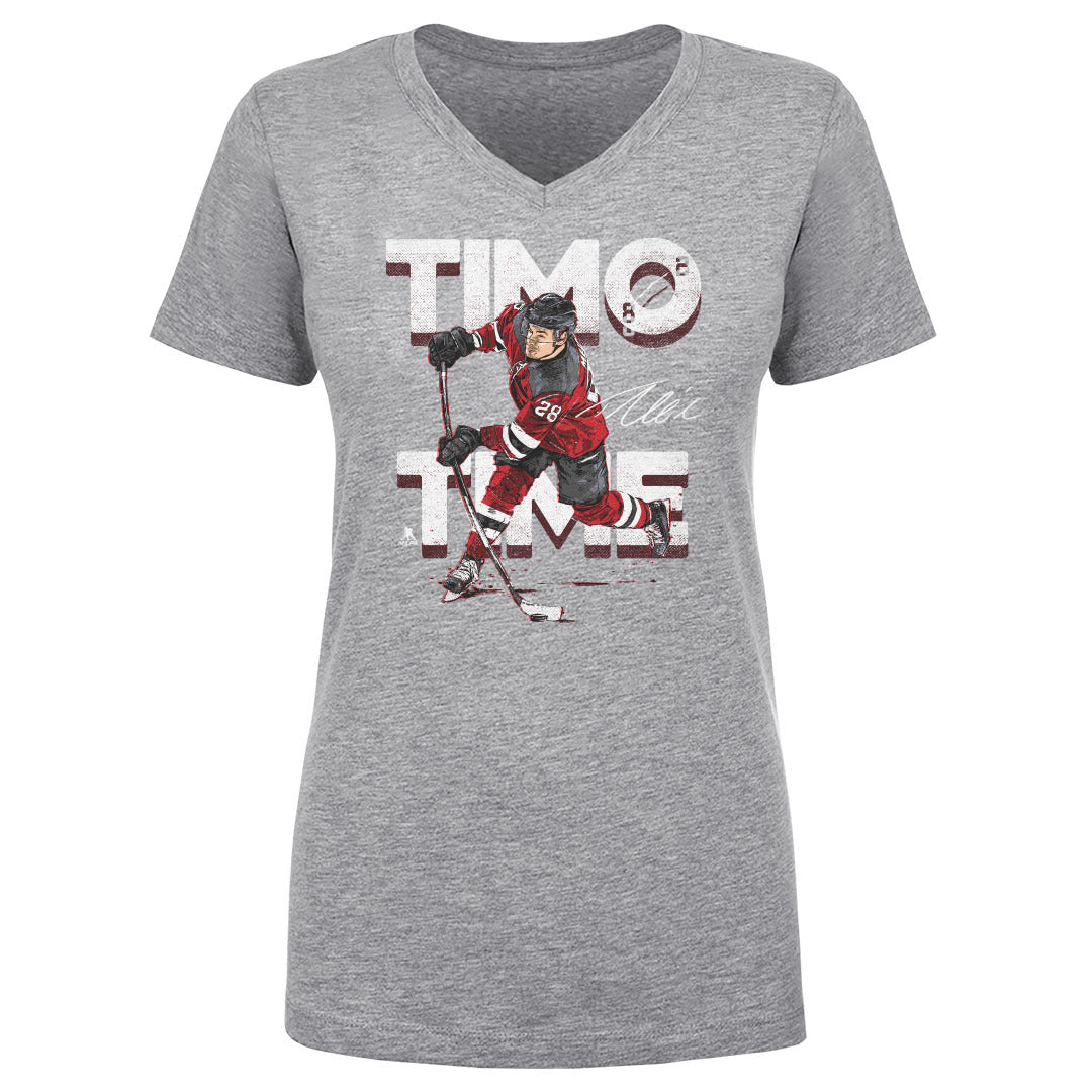 Timo Meier Women&#39;s V-Neck T-Shirt | 500 LEVEL