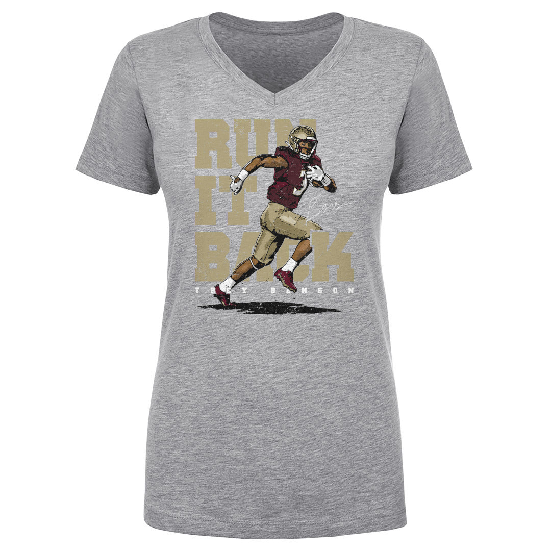 Trey Benson Women&#39;s V-Neck T-Shirt | 500 LEVEL