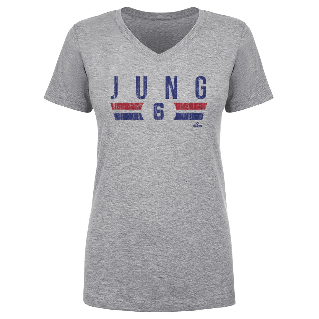 Josh Jung Women&#39;s V-Neck T-Shirt | 500 LEVEL