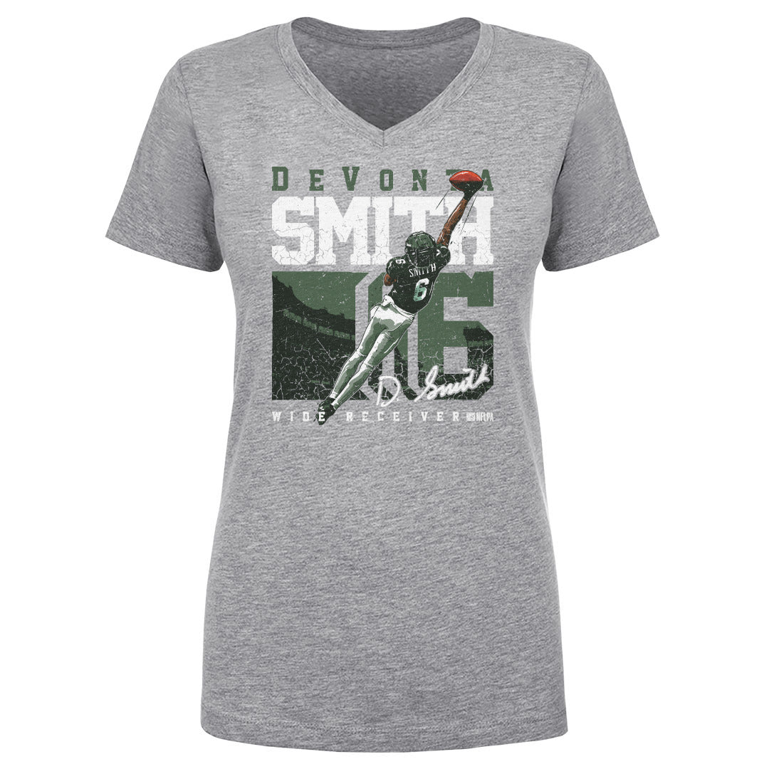 DeVonta Smith Women&#39;s V-Neck T-Shirt | 500 LEVEL