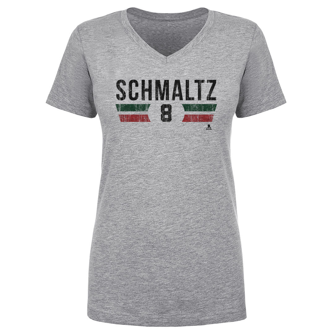 Nick Schmaltz Women&#39;s V-Neck T-Shirt | 500 LEVEL