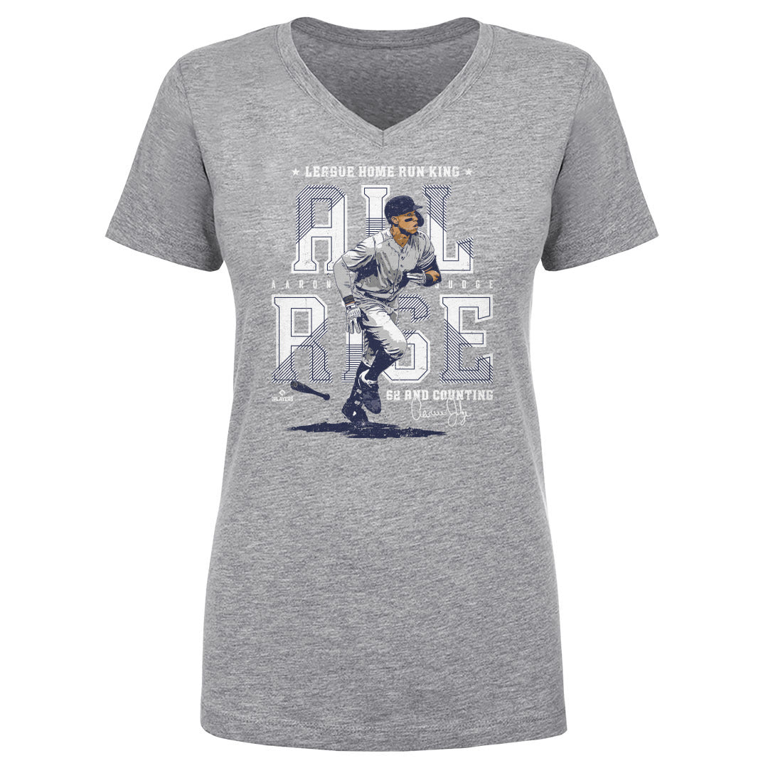 Aaron Judge Women&#39;s V-Neck T-Shirt | 500 LEVEL