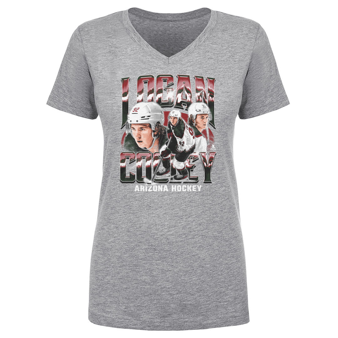 Logan Cooley Women&#39;s V-Neck T-Shirt | 500 LEVEL