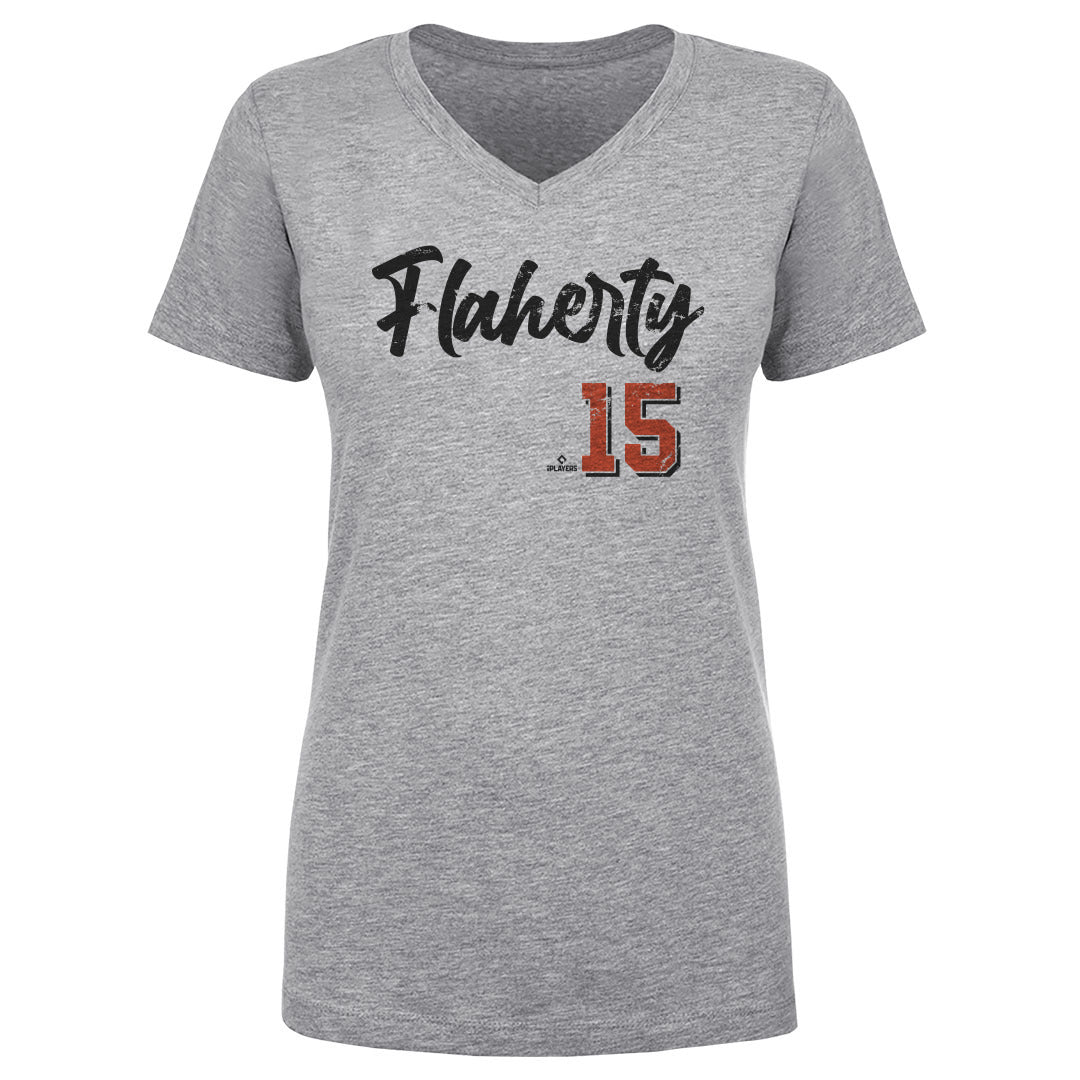 Jack Flaherty Women&#39;s V-Neck T-Shirt | 500 LEVEL