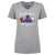 Lamar Jackson Women's V-Neck T-Shirt | 500 LEVEL