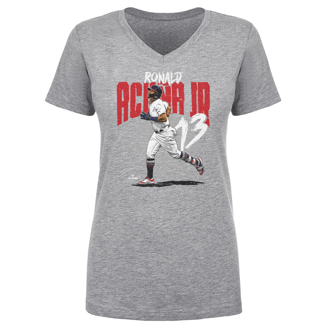 Ronald Acuna Jr. Women&#39;s V-Neck T-Shirt | 500 LEVEL