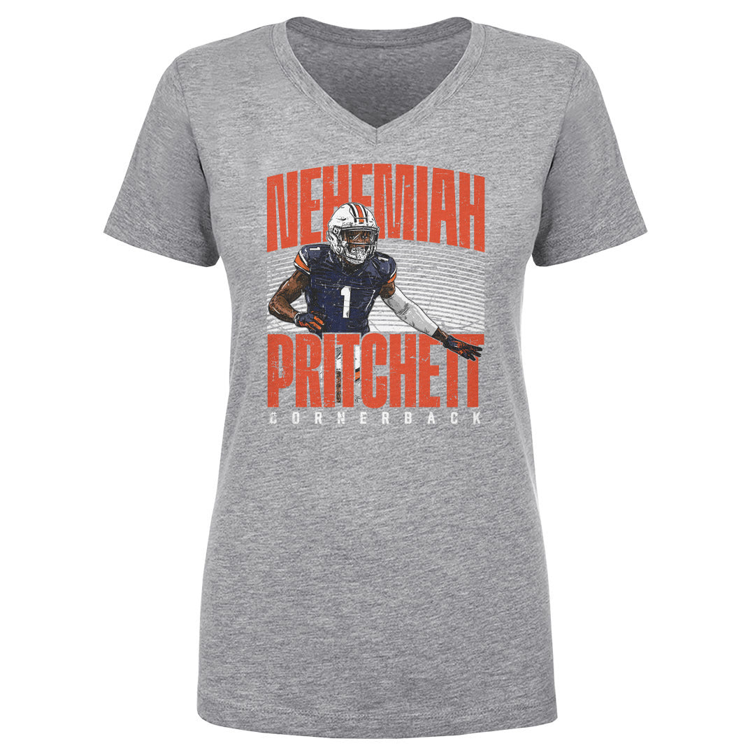 Nehemiah Pritchett Women&#39;s V-Neck T-Shirt | 500 LEVEL