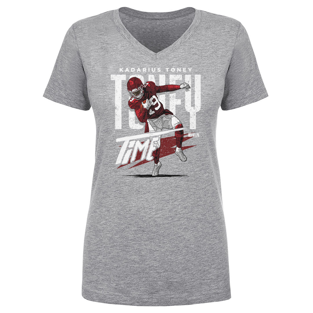 Kadarius Toney Women&#39;s V-Neck T-Shirt | 500 LEVEL