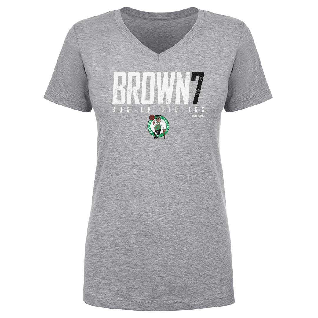 Jaylen Brown Women&#39;s V-Neck T-Shirt | 500 LEVEL